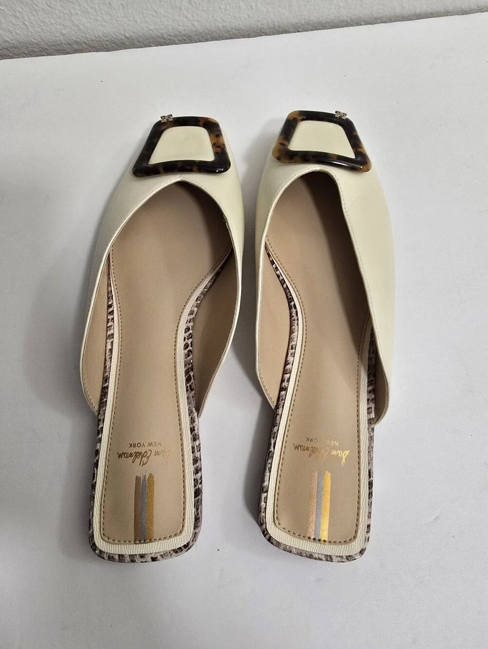 Sam Edelman Mule Slide In Cream - Picture 3 of 6